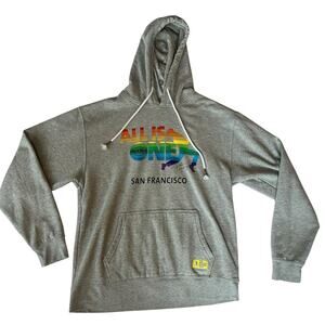 Hard Rock All Is One San Francisco Freddy Mercury Foundation Gray Hoodie XXL